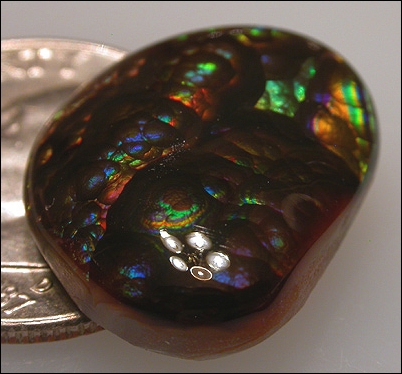 FIRE AGATE CABOCHON (Mexico) – 9.29 ct.